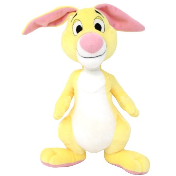 Vintage Disney Fisher Price Yellow Rabbit Plush 13" Stuffed Animal Toy - Picture 4 of 6